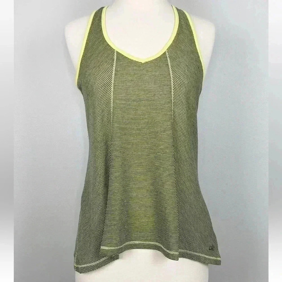 ALO Yoga Tops - [L]Alo Yoga Racer Back  Tank Top in Stripes